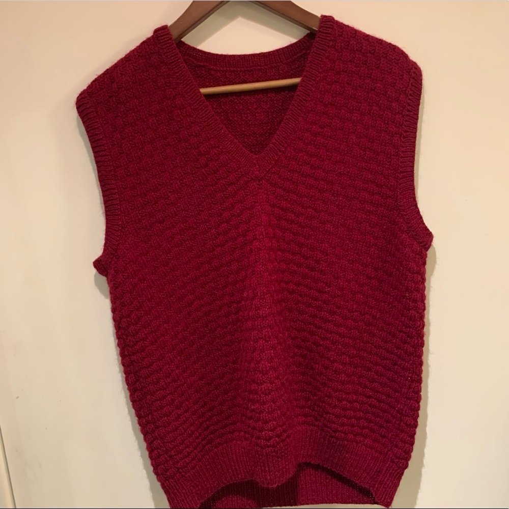 Vintage sweater vest